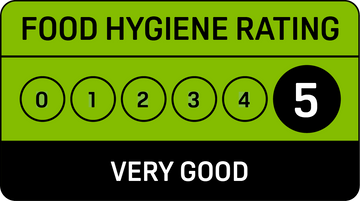 Food hygiene rating sticker
